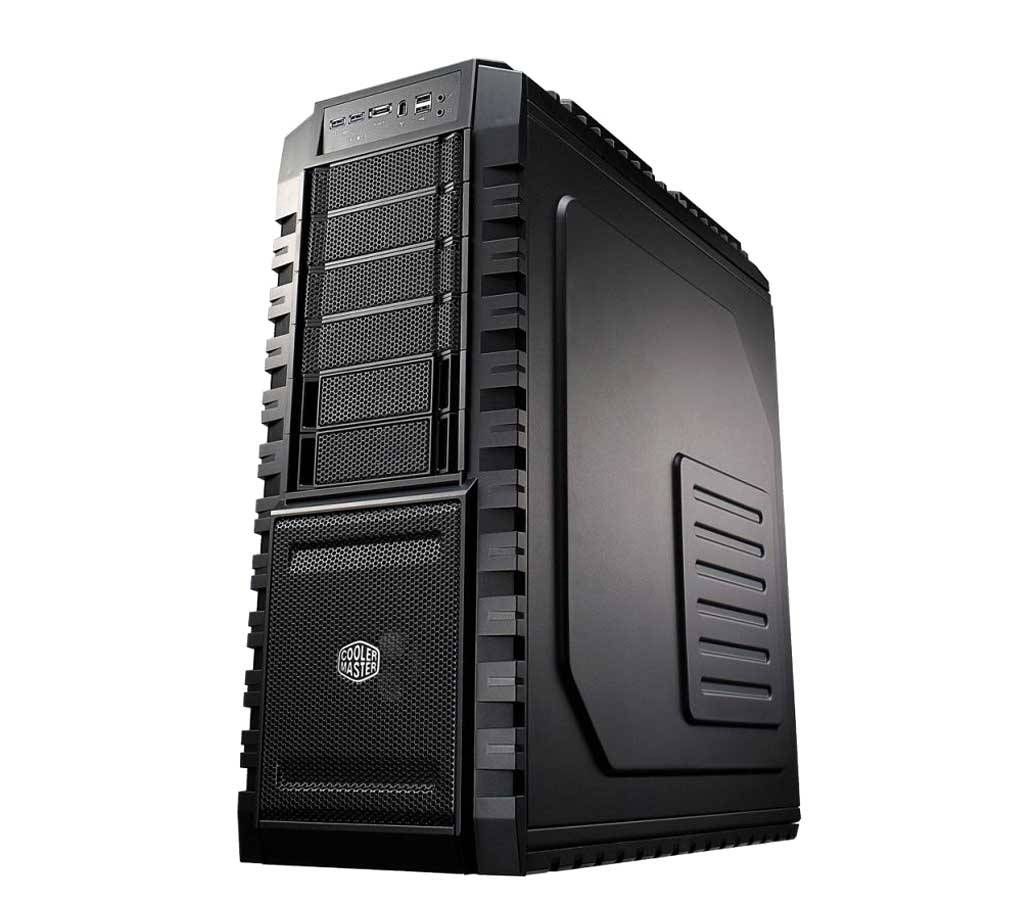 Cooler Master HAF X Full Tower (Transparent Side Window) Gaming Desktop Case