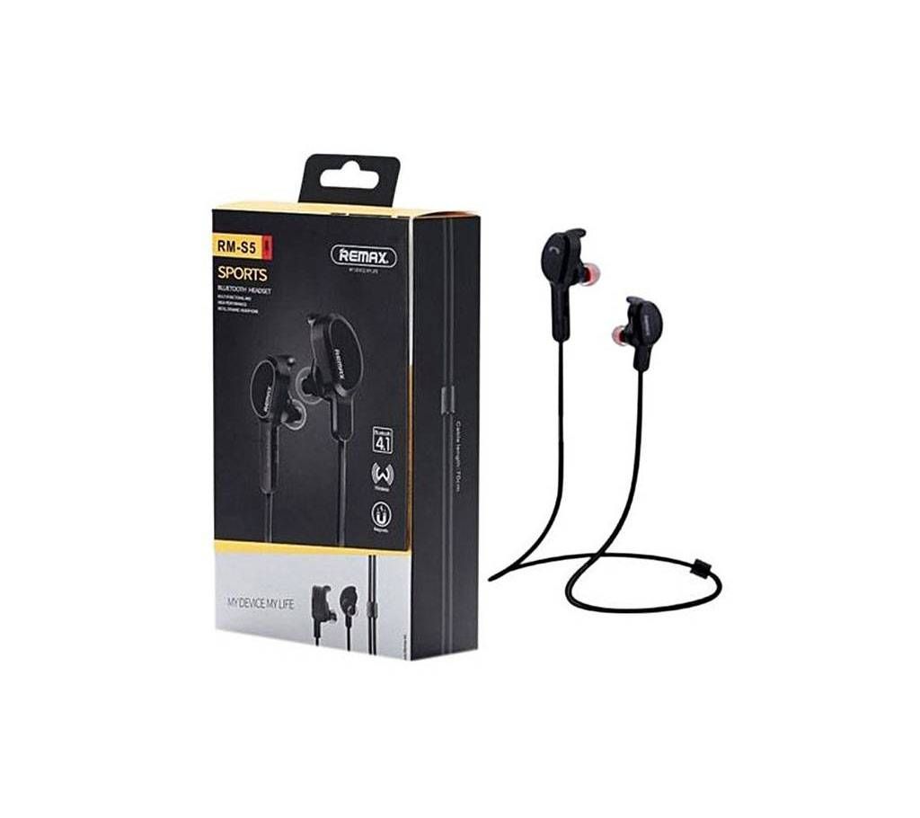 REMAX RB-S5 Bluetooth Sports Locker Shape Sweatproof Jogging Earphones