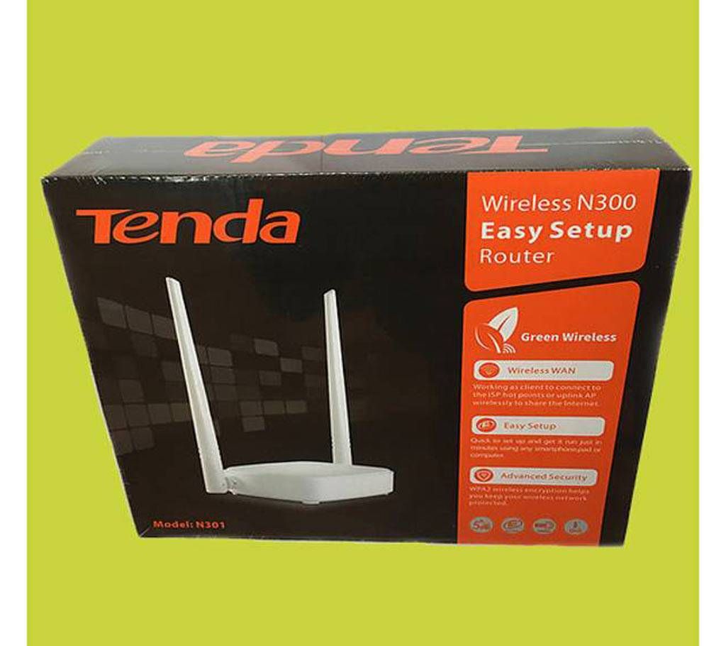 Tenda N301 Wireless High Range 300Mbps Broadband N Router