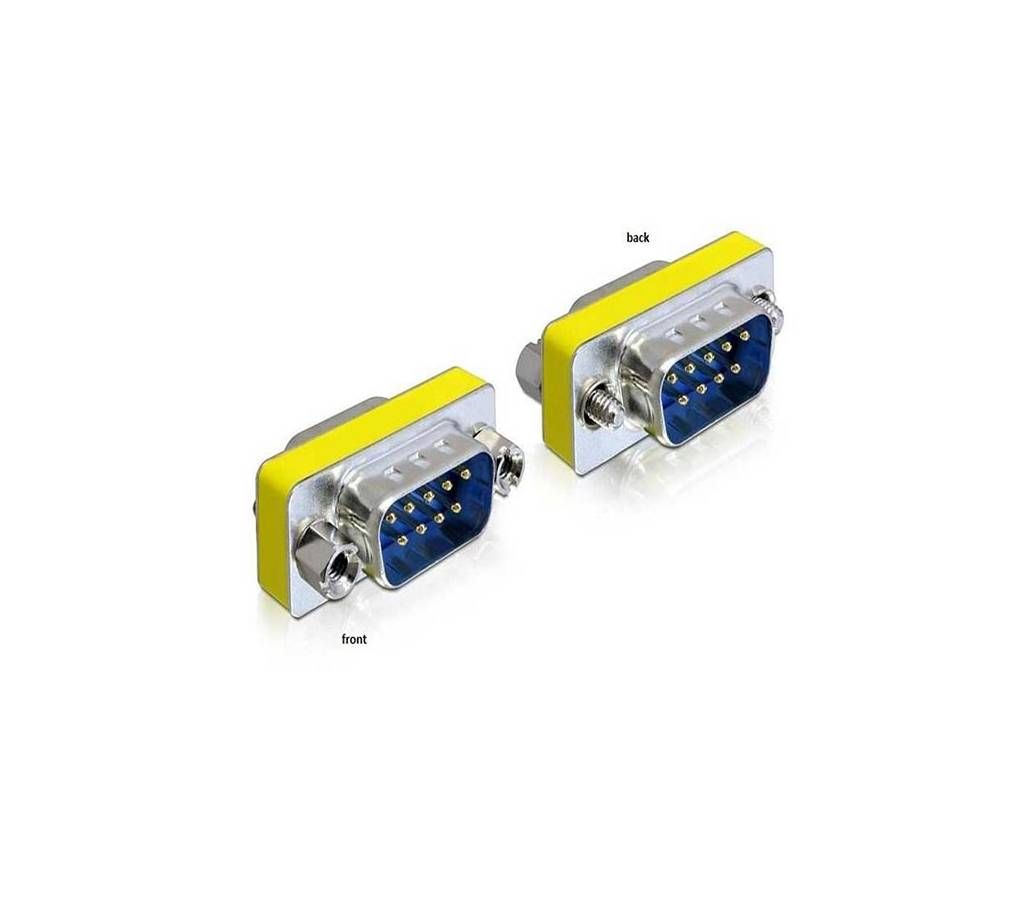 9 Pin Gender Male to Male Adapter