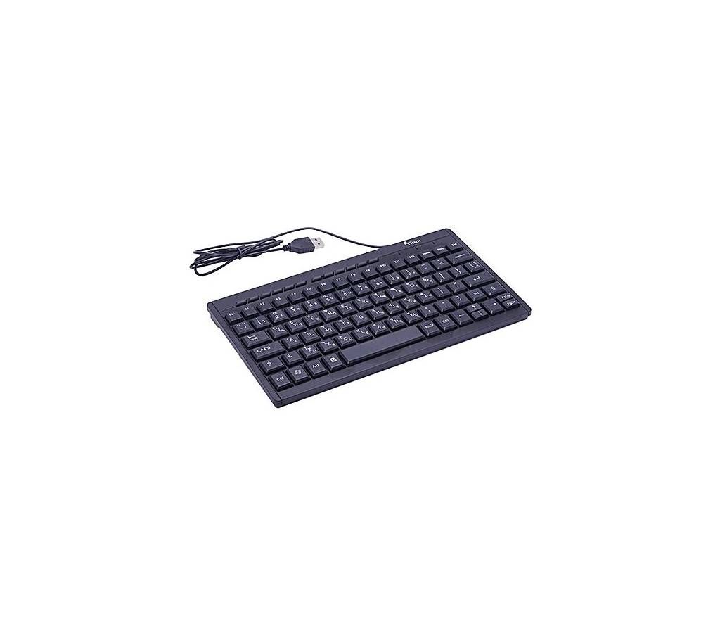 A.Tech Sharp Mini USB Keyboard - Black