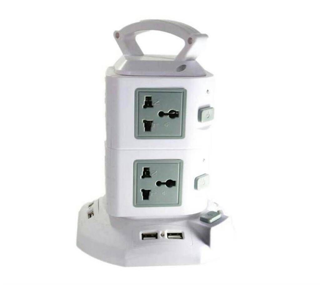 Tower multi plug socket