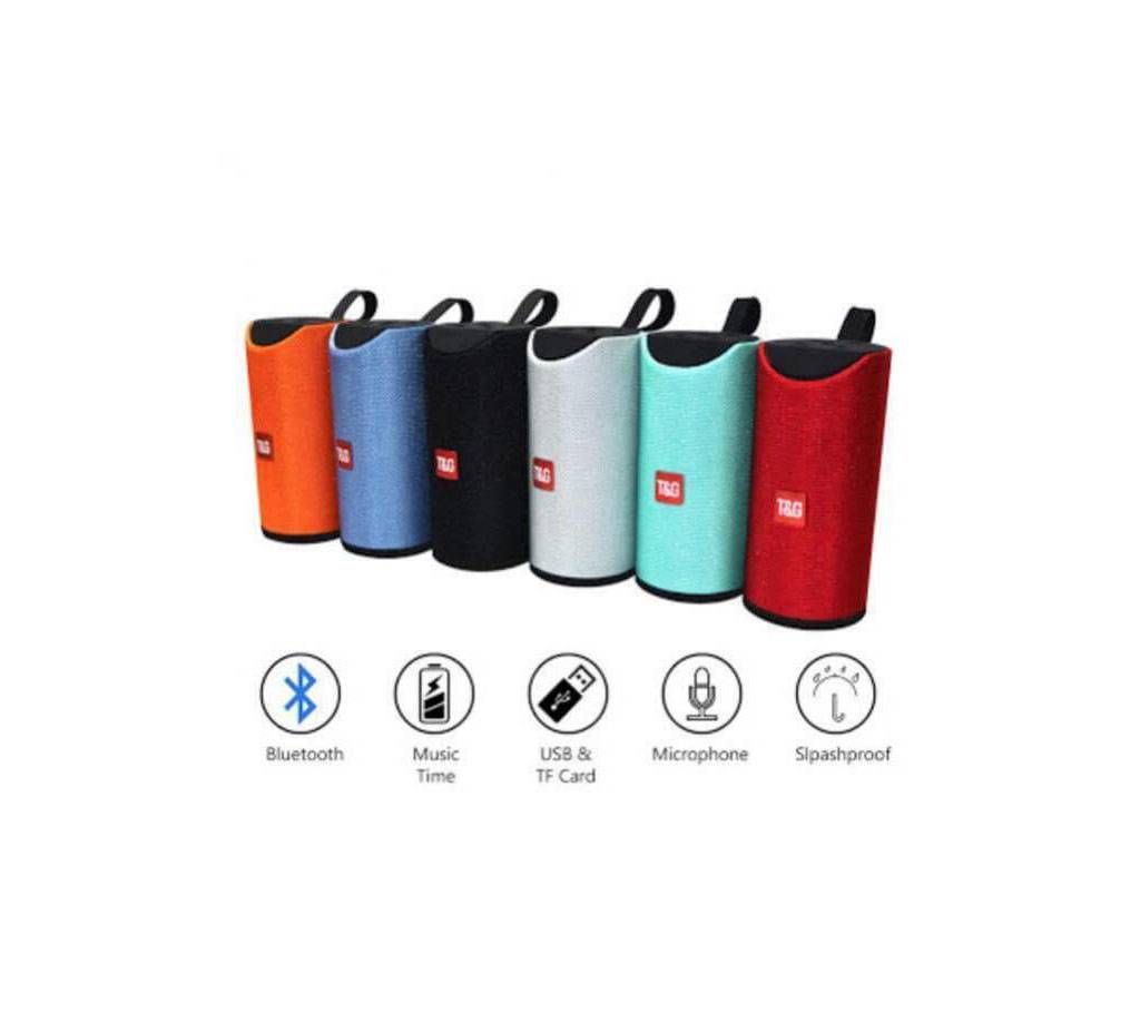 T&G Super Bass Splash proof Wireless Bluetooth Speaker (1pc)