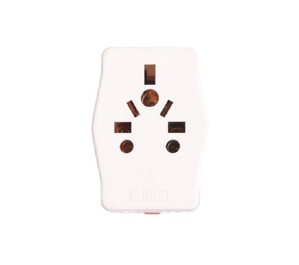MP13AMP Multi Plug 13 Amp 3pin Flat - White