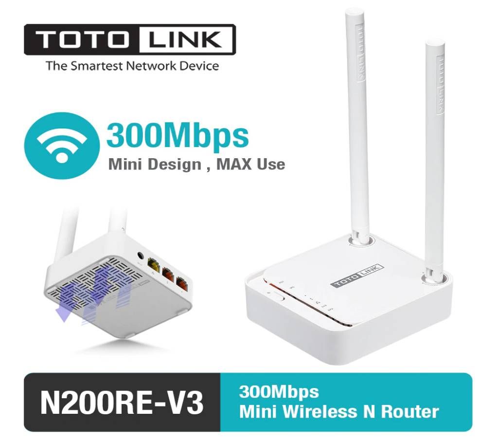Totolink N200RE 300Mbps Wireless N Router