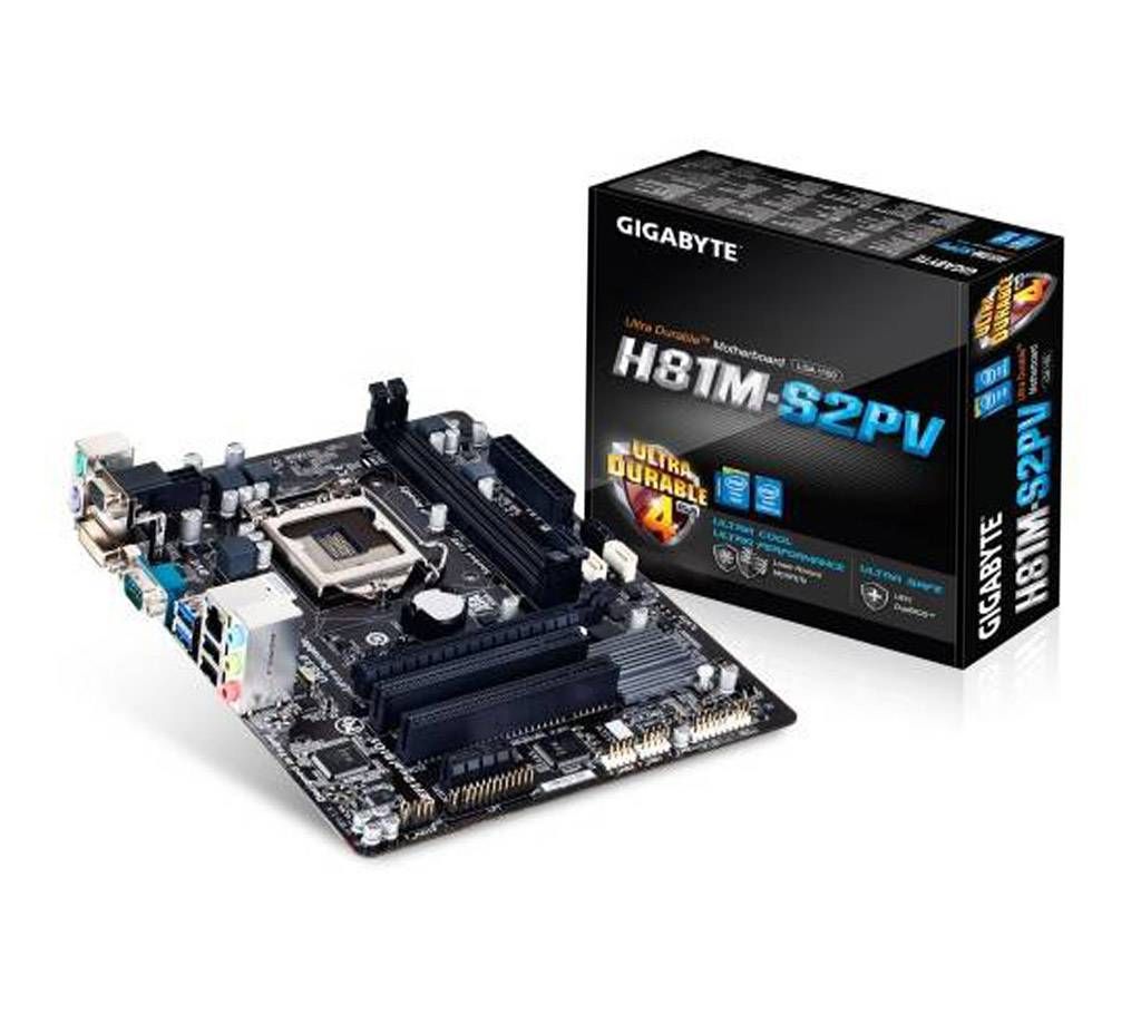 GIGABYTE GA-H81M-S2PV Mother Board