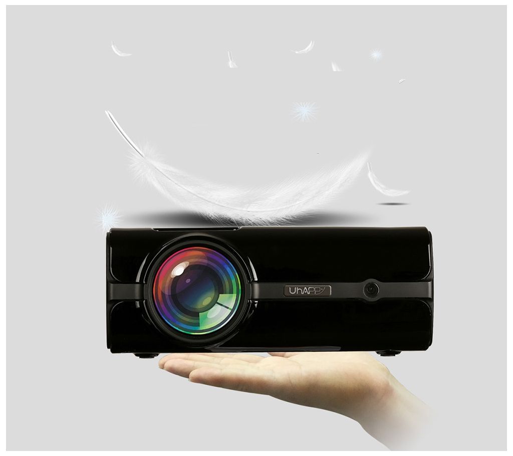Uhappy U45 - 1600 Lumens Projector with TV Port