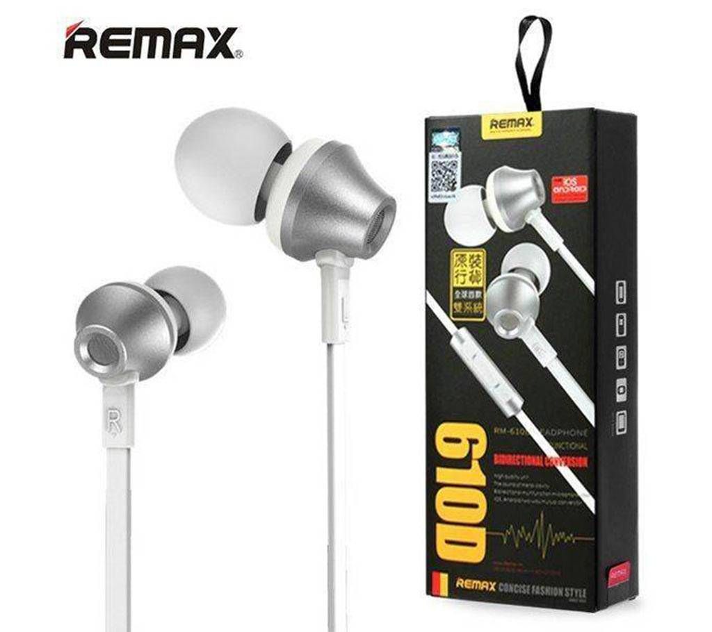 REMEX Metal Earphone 610D