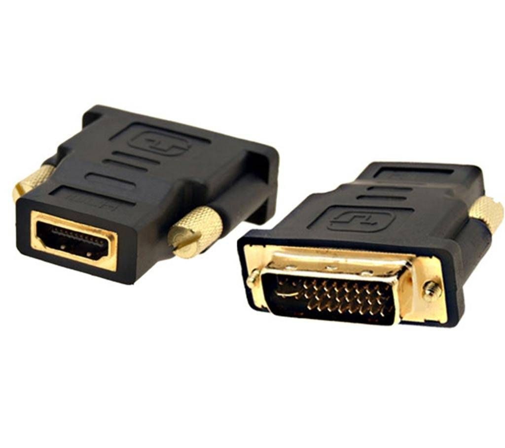 DVI Male To HDMI Female Converting Adapter