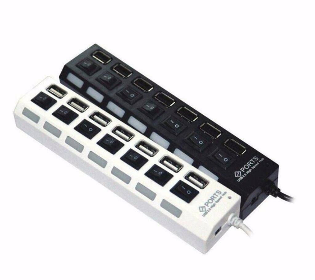 7 USB hub (480 Mbps Speed)