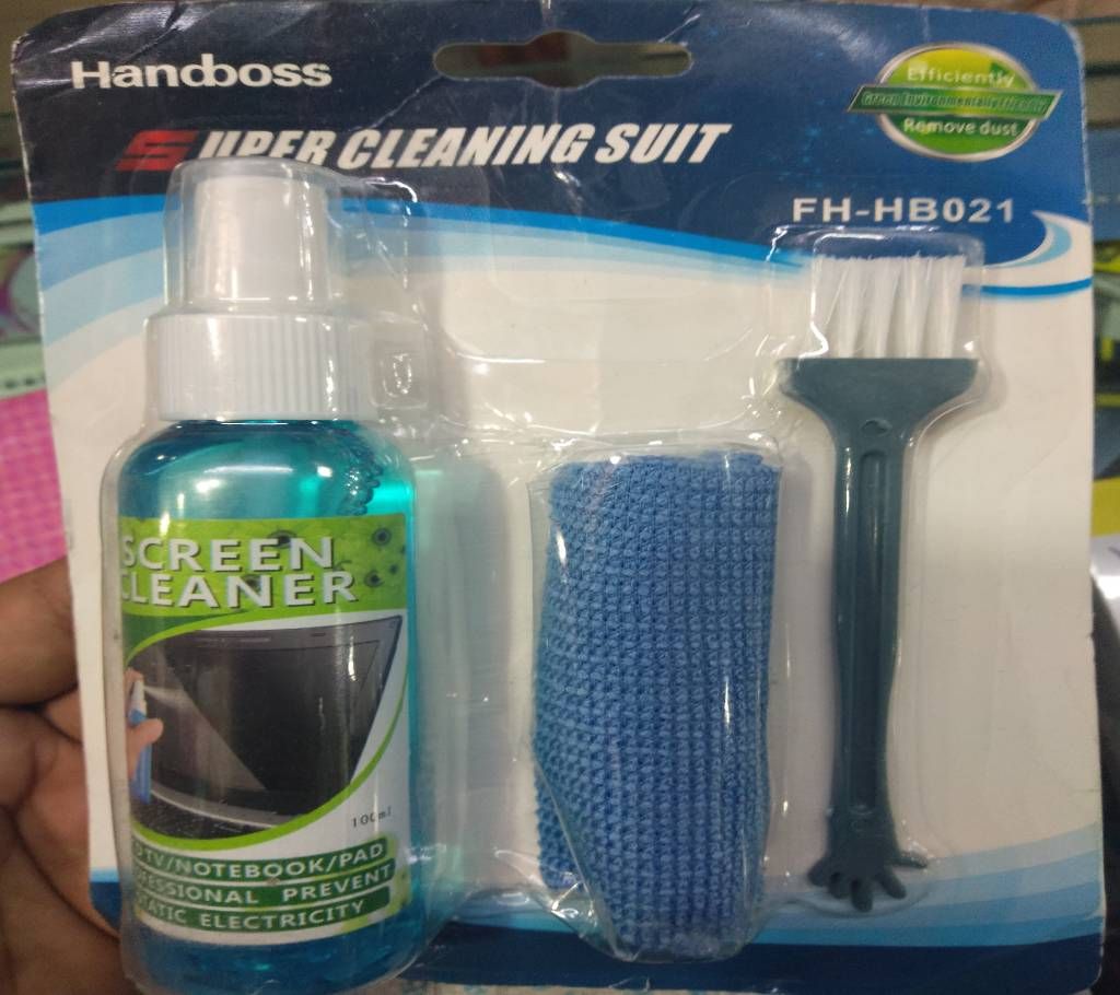 Screen Cleaner Set LCD Cleaning Kit - Blue