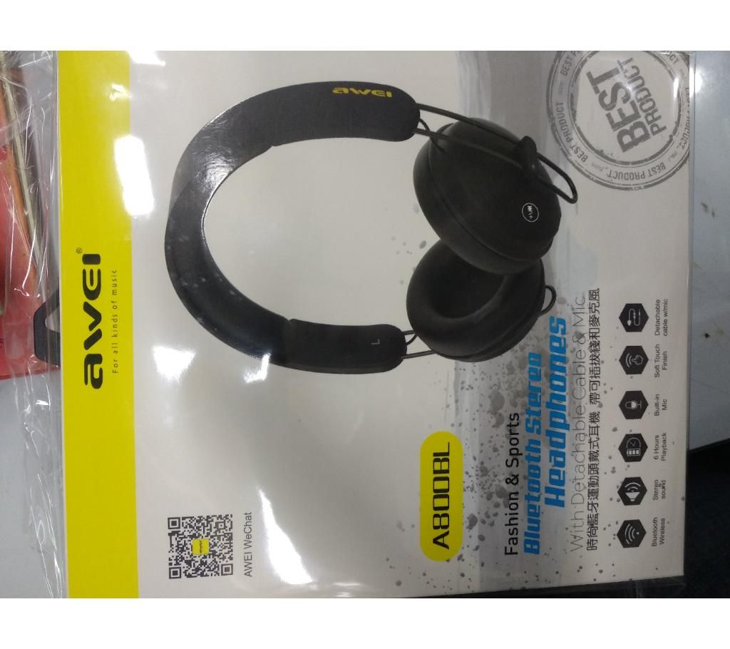 AWEI A800BL Bluetooth Headphones 