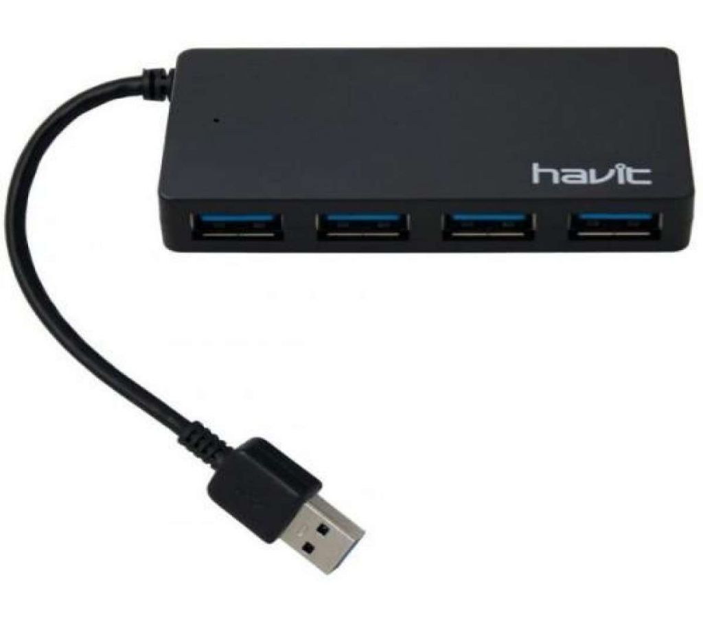 HAVIT H103 4-PORT USB 3.0 HUB - Black 