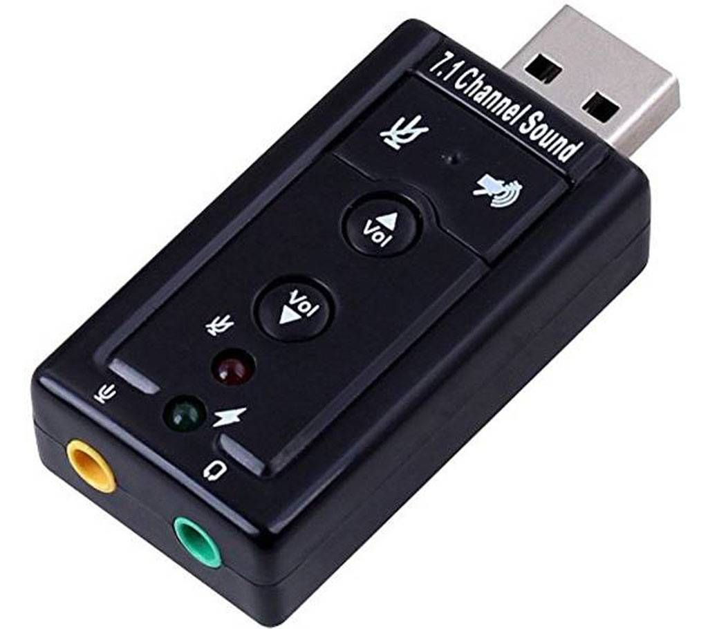 USB Sound Card 7.1 Channel