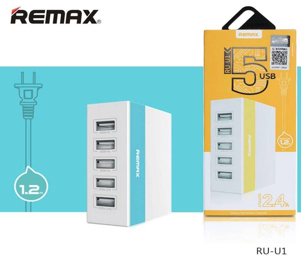 Remax 6A RU-U1 5 USB Hub Charger