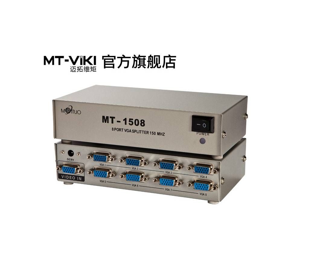150MHZ 8 PORT VGA SPLITTER
