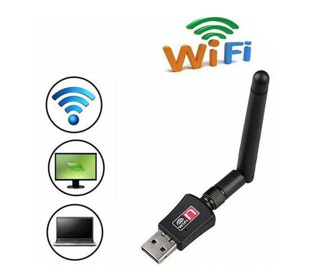 warless 600 Mbps USB WiFi Adoptar
