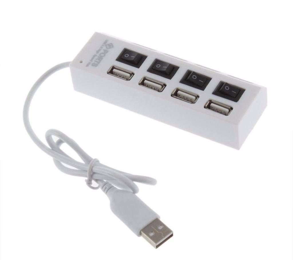 4 Port USB 2.0 High Speed Hub