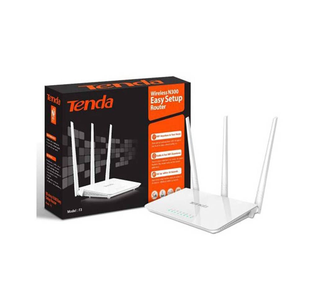 Tenda F3 300Mpbs Wi-Fi Router