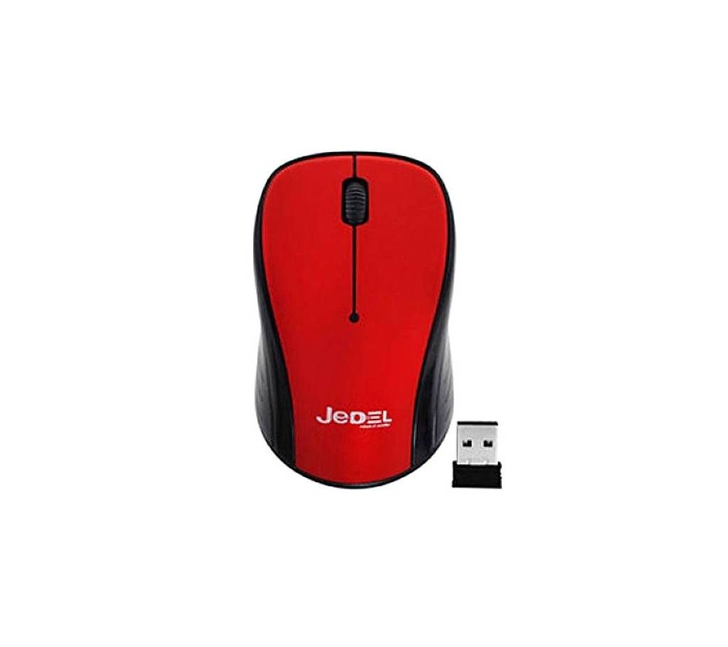Jedel W920 Wireless Mouse - Red