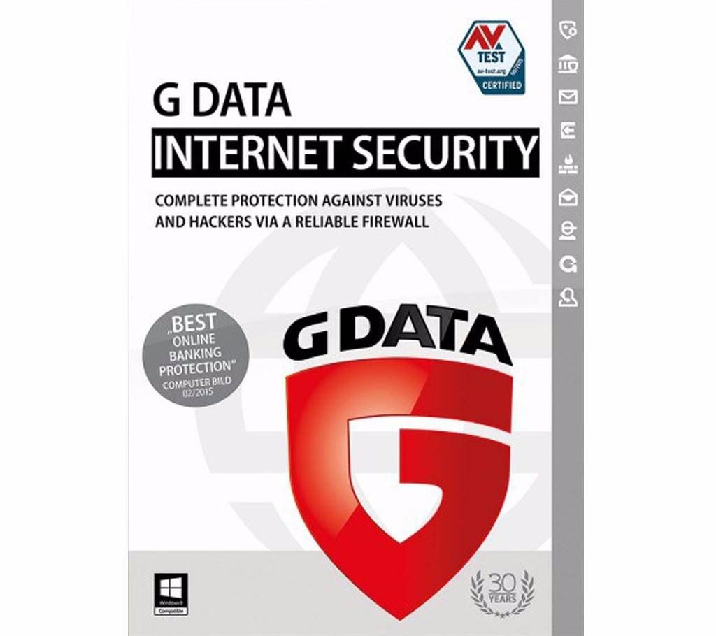 G Data Internet Security 1 user 1 year - Mouse Fre