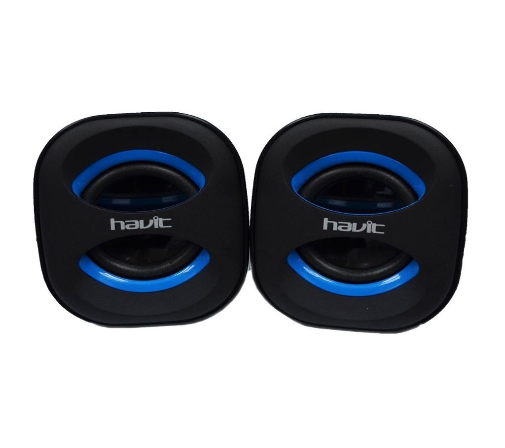 HAVIT USB SPEAKER Red/Blue SK430