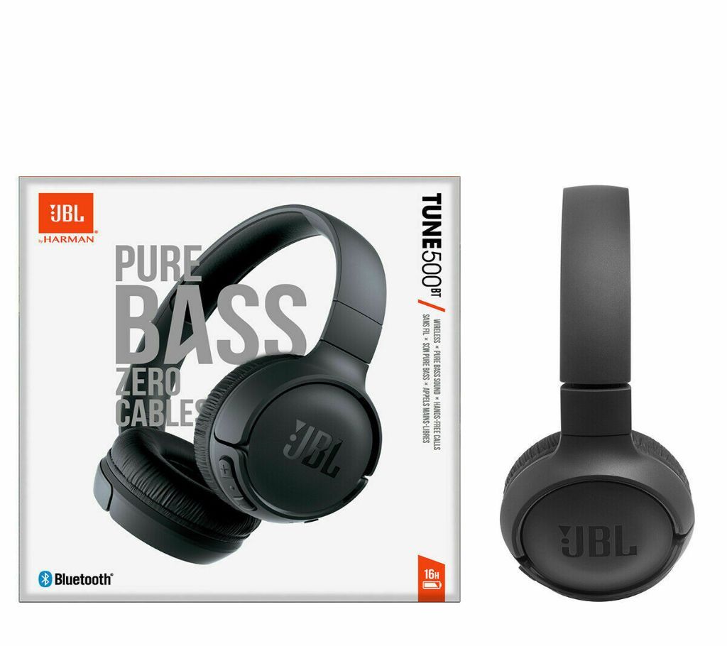 JBL Tune 500BT Bluetooth Wireless Earphones