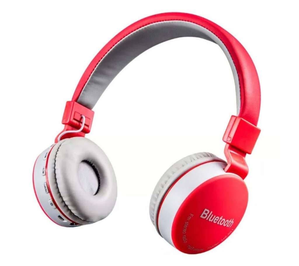 JBL MS-881A Wireless Bluetooth Headphone High Professional MS Stereo Earphone - Red - AGF-Copy 