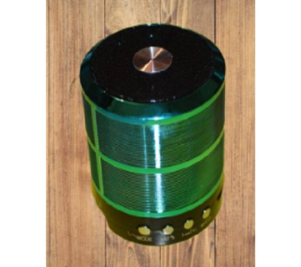Mini Speaker USB Bluetooth 2020-Green-1pcs 