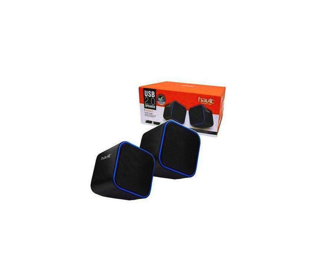 HAVIT HV-SK473 2.0 Channel USB Multimedia PC Speakers - Black