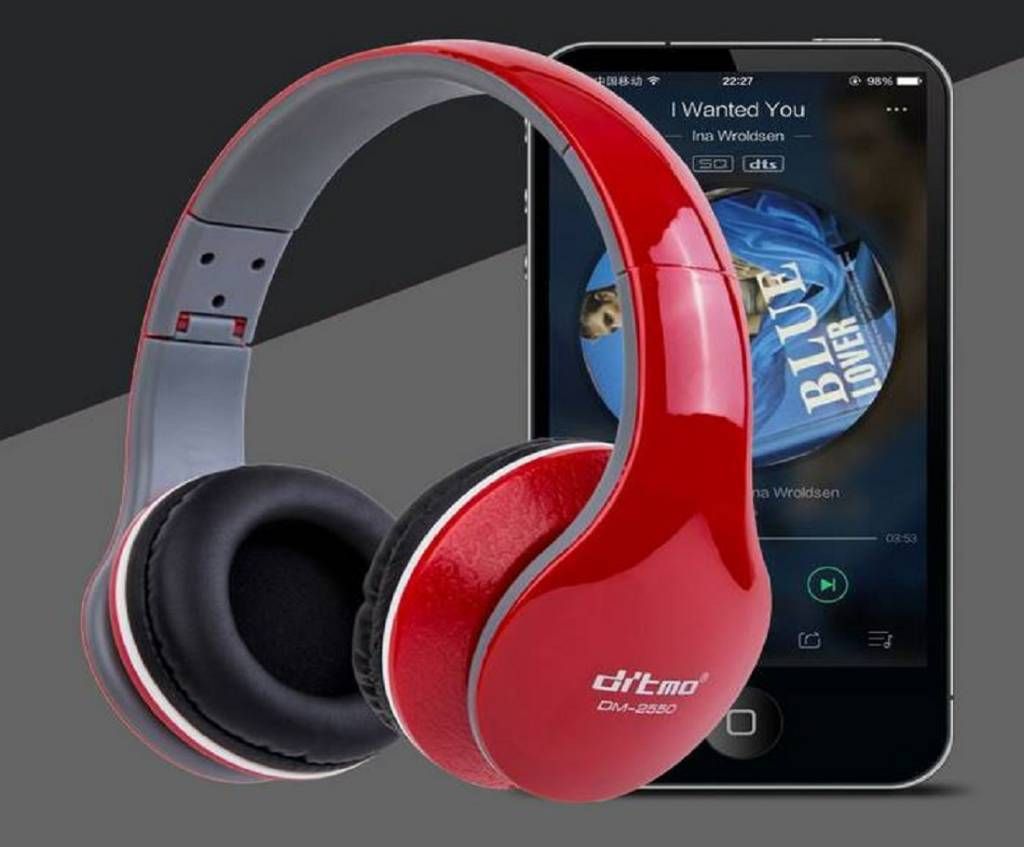 Ditmo Foldable Stereo headset DM 2550