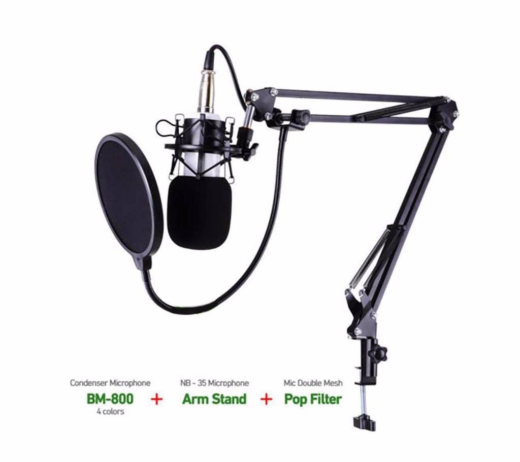 MICROPHONE PROFESSIONAL STUDIO BM-800