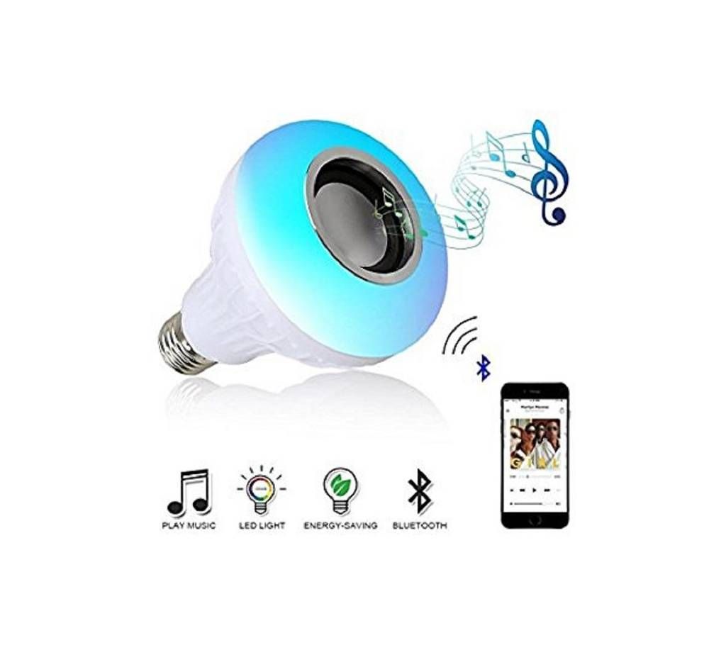 Wireless Bluetooth Speaker Bulb With LED Light