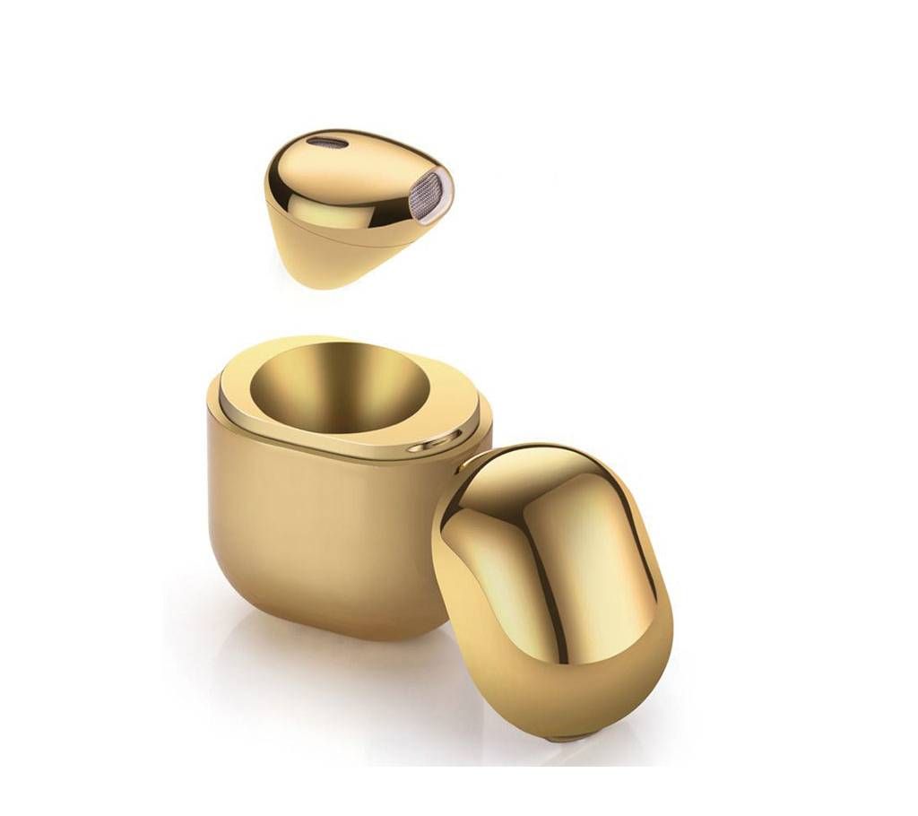 IP8  Golden Mini Wireless Bluetooth Earbud