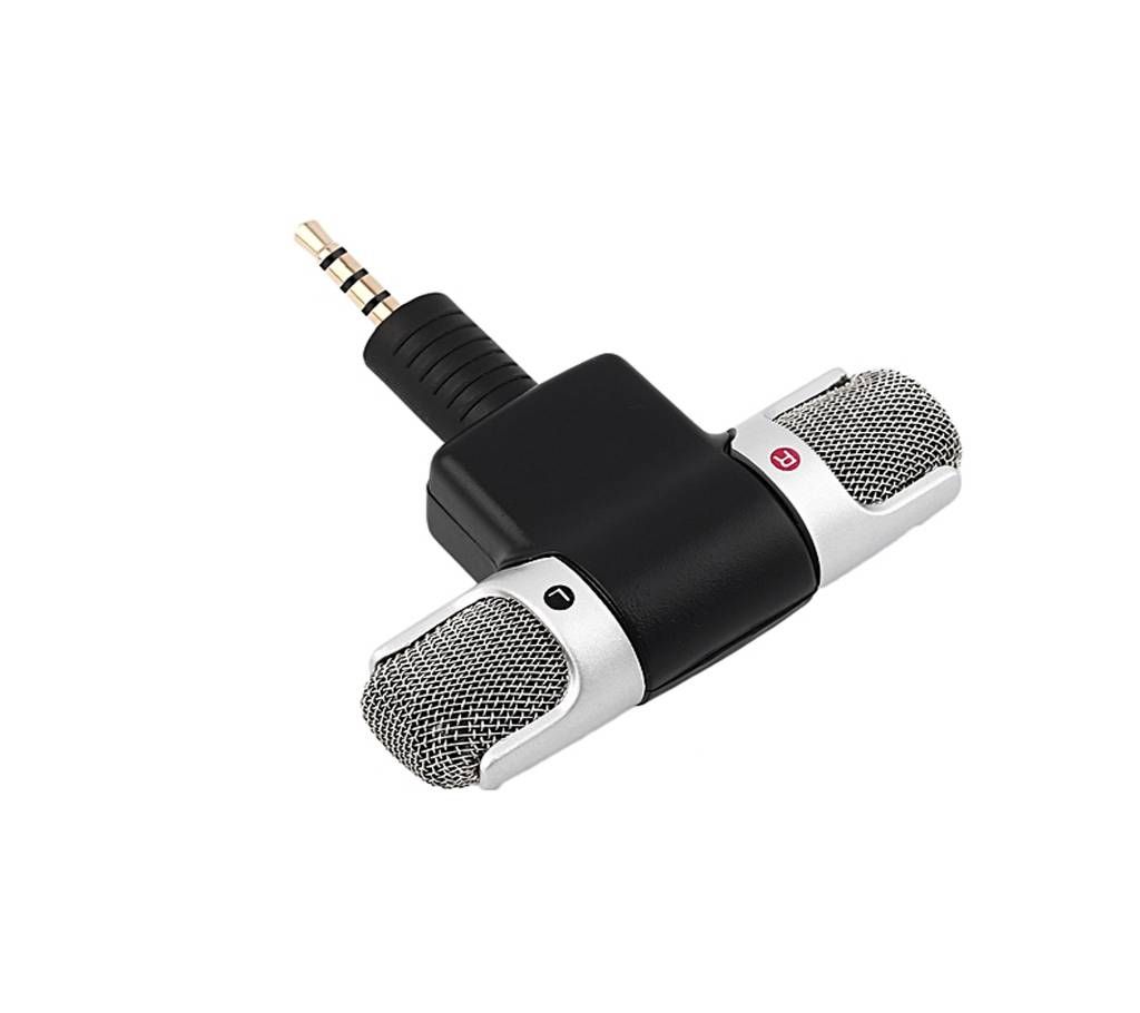 Portable Mini Mic Digital Stereo Microphone for Recorder Mobile Phone