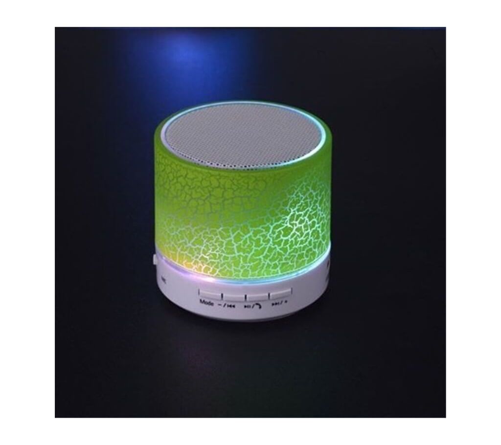 LED Light Mini Bluetooth Speaker -  Green