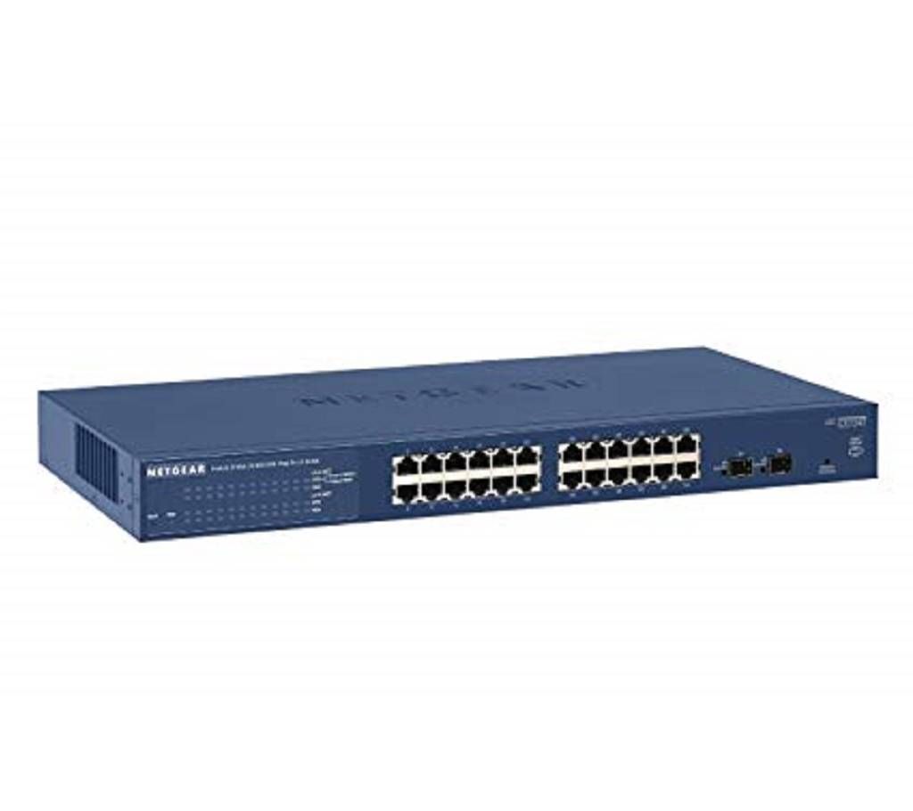 24-Port ProSafe Gigabit Manage Switch+2SFP Lifetime Warranty