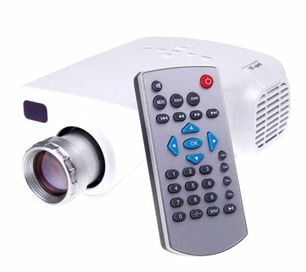 Multimedia LED Mini TV Projector With Remote