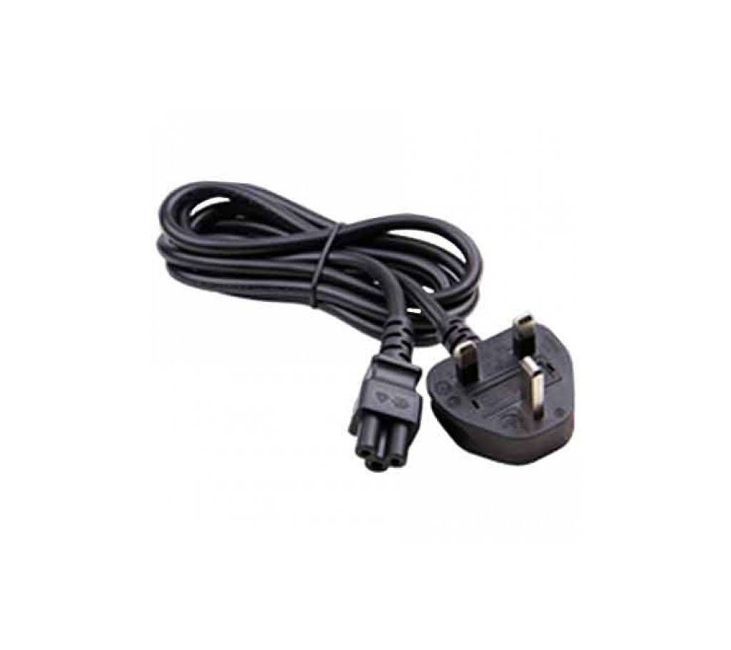 Storite Power Cable Cord 3 Pin Laptop adapter Charger (1.5 Meter) - Black
