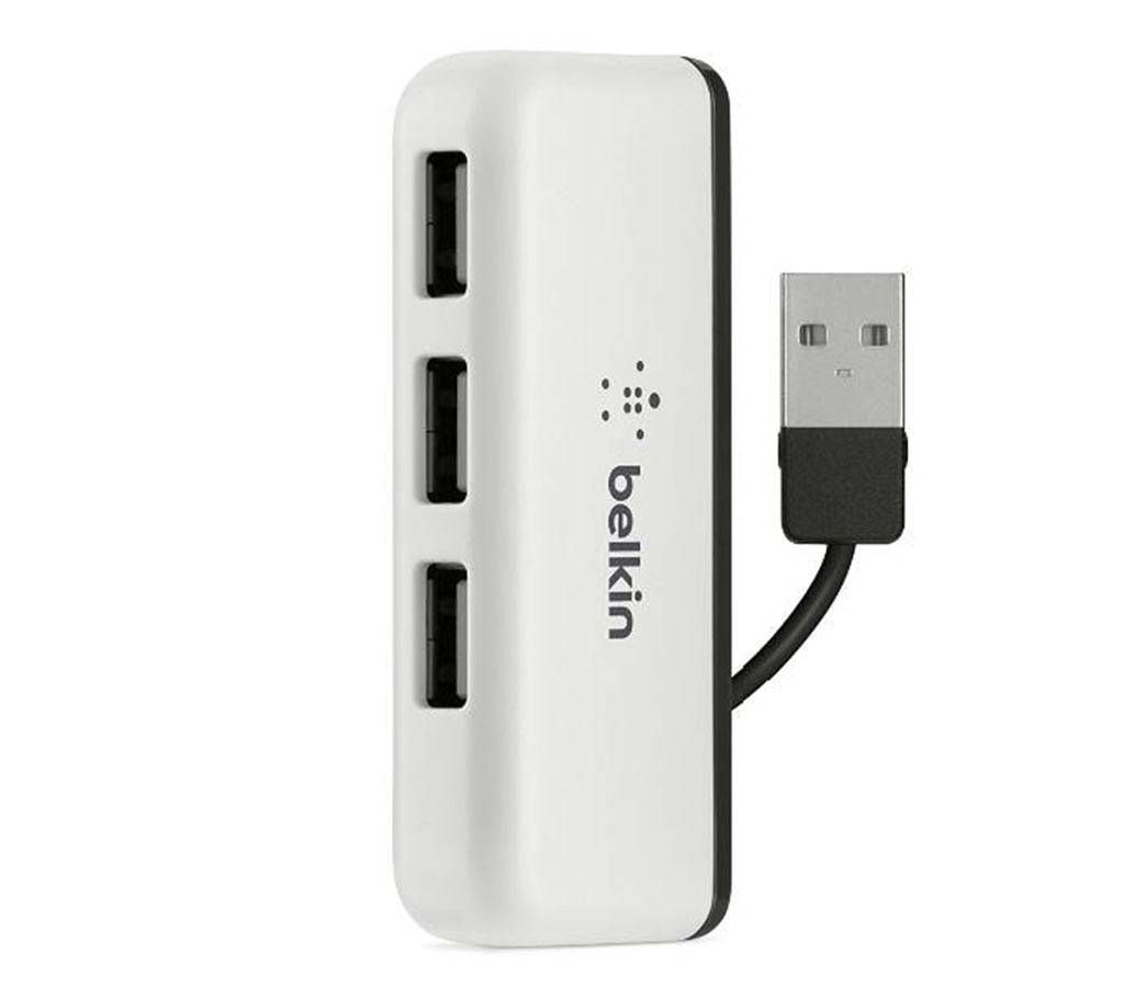 Belkin F4U021bt 4-Port USB Travel Hub