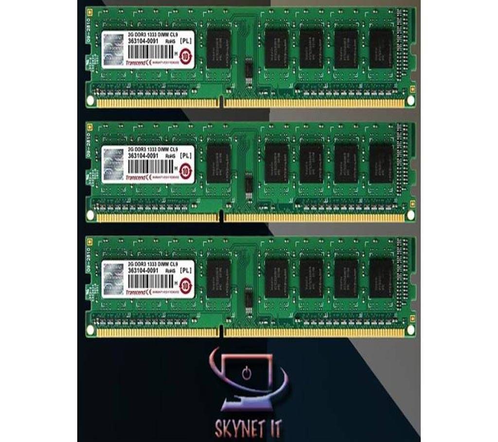 Transcend 2GB DDR3 1333 MHz Desktop RAM