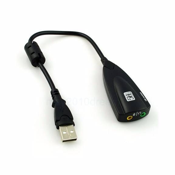 USB 3D Sound Card Adapter 