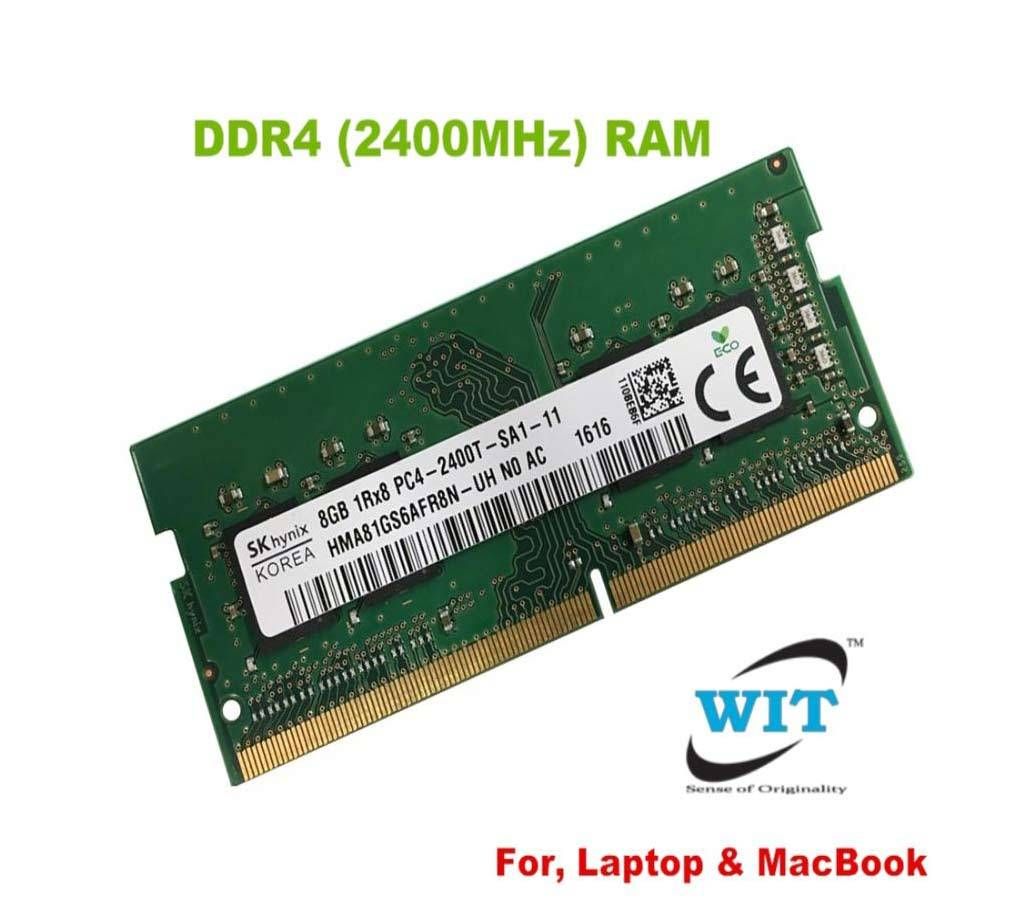 8GB PC4-19200 DDR4 2400 MHz Memory(RAM) Module (Original) for Laptop & Macbook