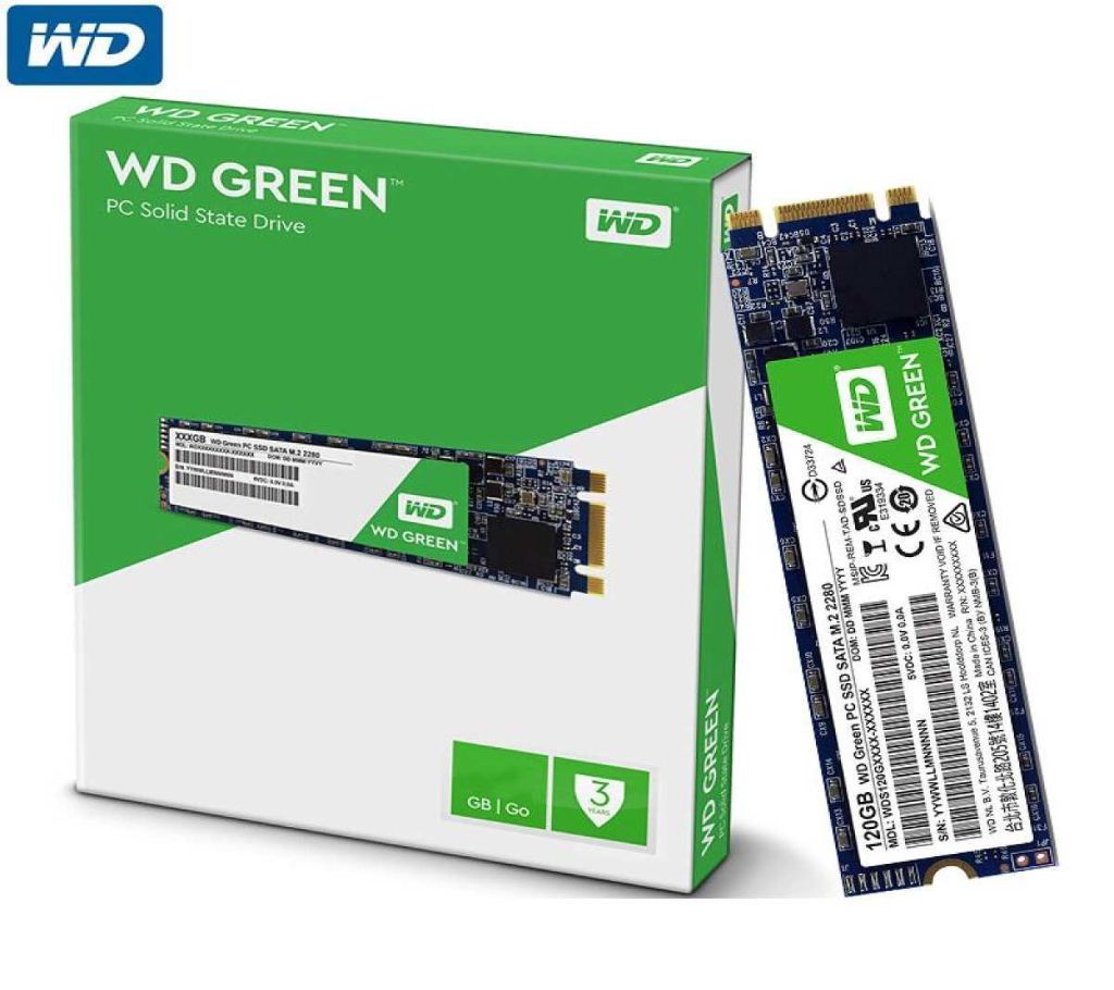 WD 240GB SSD Western Digital 240GB Green 2.5 Internal Solid State Drive- Green