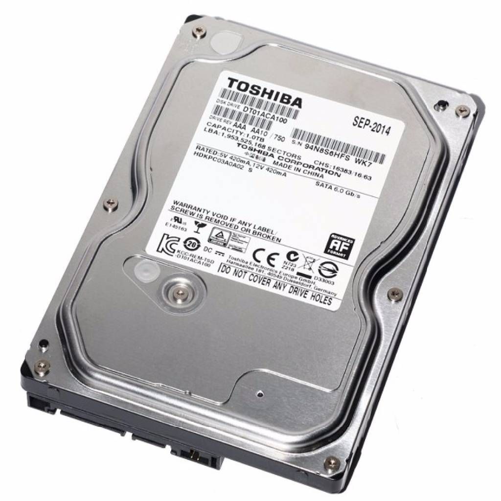1TB Toshiba Hard Disk