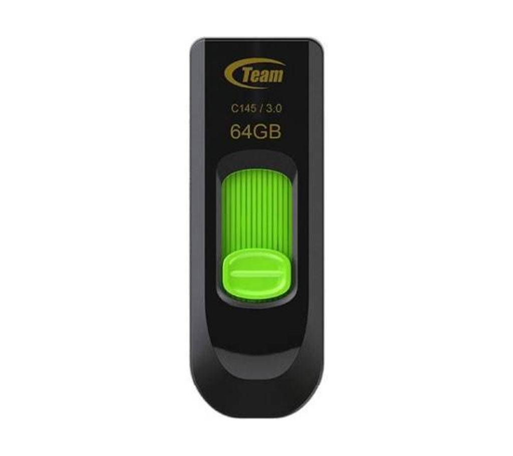Team TC145 64GB Green USB-3.0 Pen Drive