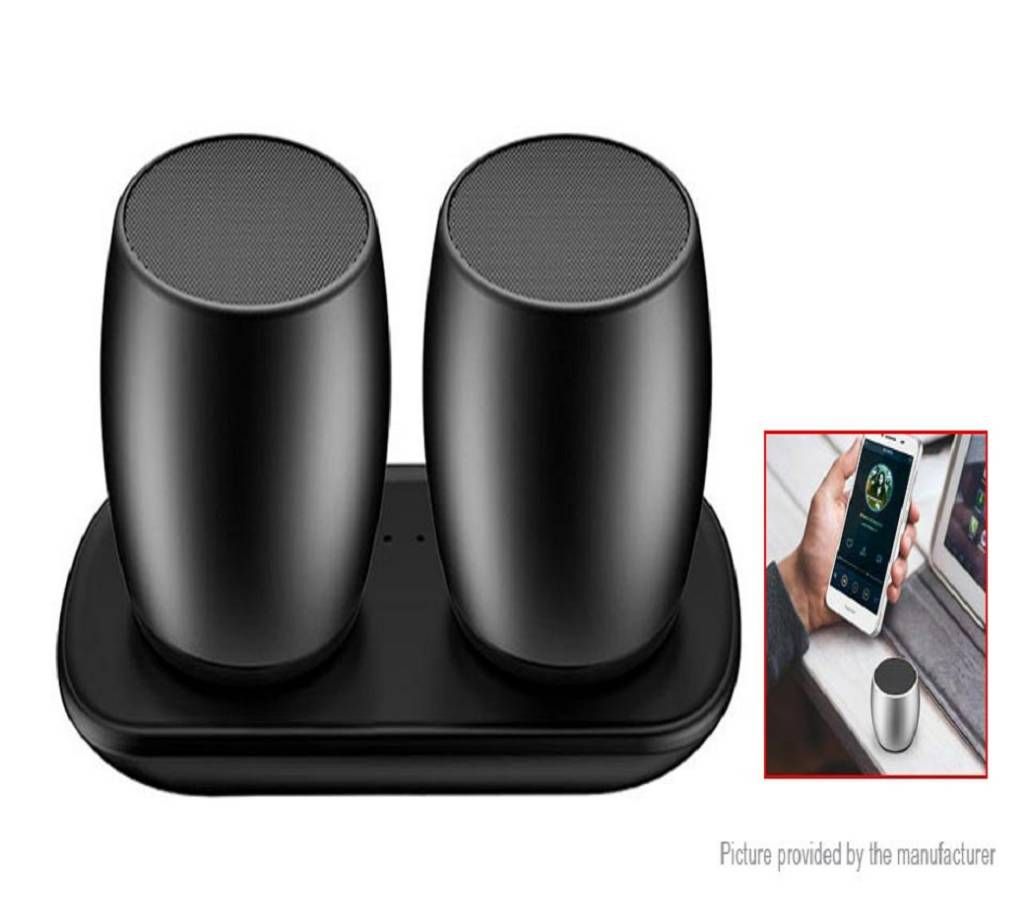Sardine F1 Metalen Subwoofer TWS Systeem column Bluetooth Speakers