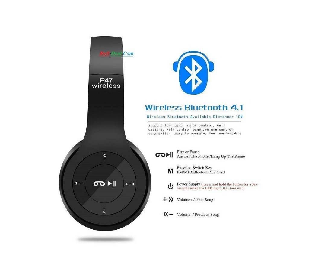 p47 wireless Bluetooth headphone Copy