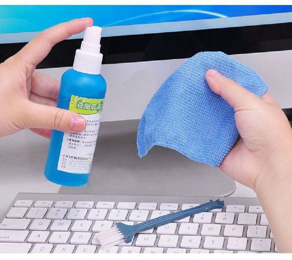 3 in 1 Laptop Screen Gel Cleaning Kit