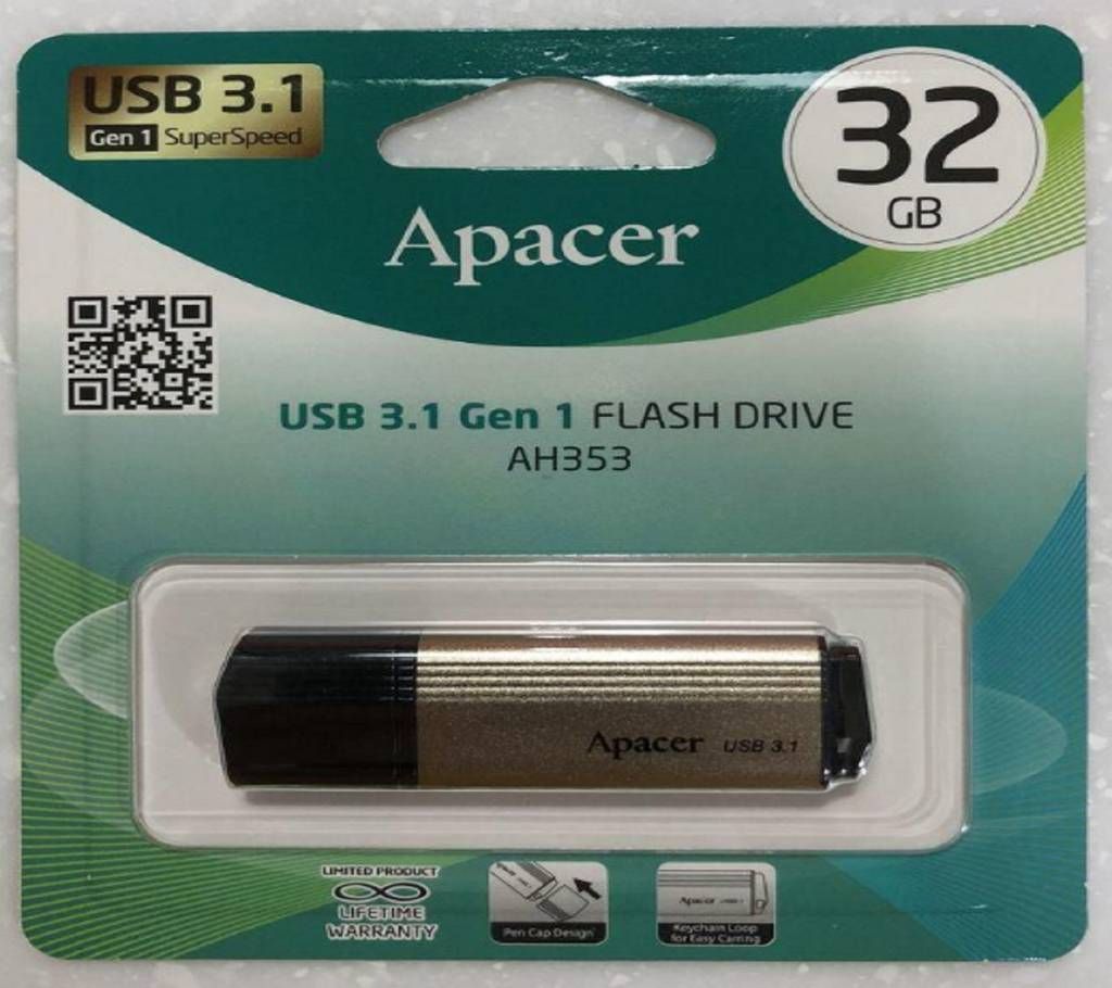 Apacer usb 3.1 Gen 1 Flash Drive AH353 Pendrive